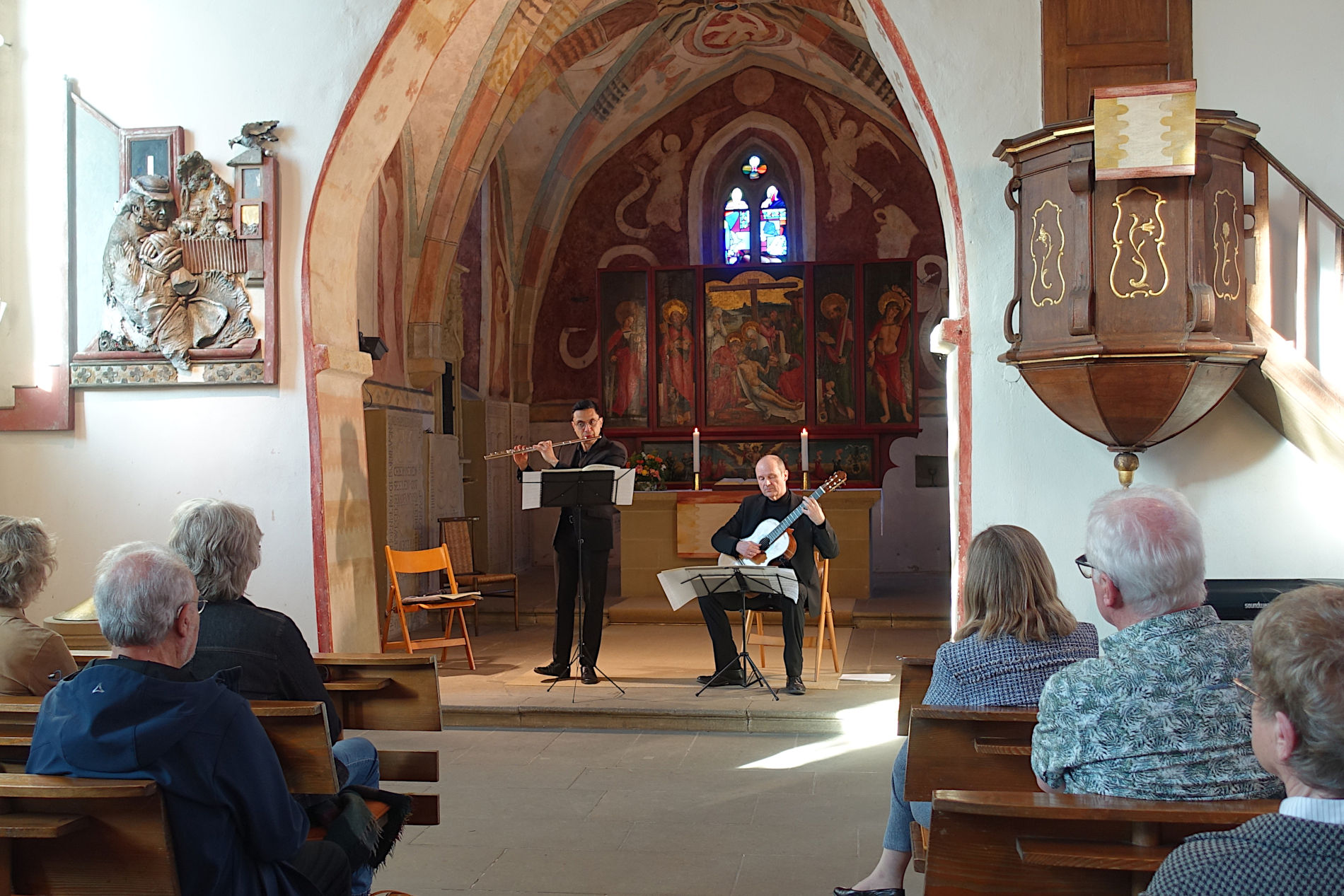 You are currently viewing Konzert mit Querflöte und Gitarre 2026: „Klassik trifft Tango“